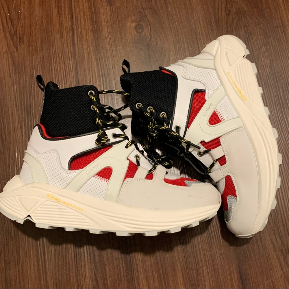 Ganni high top tech sneakers EU 38